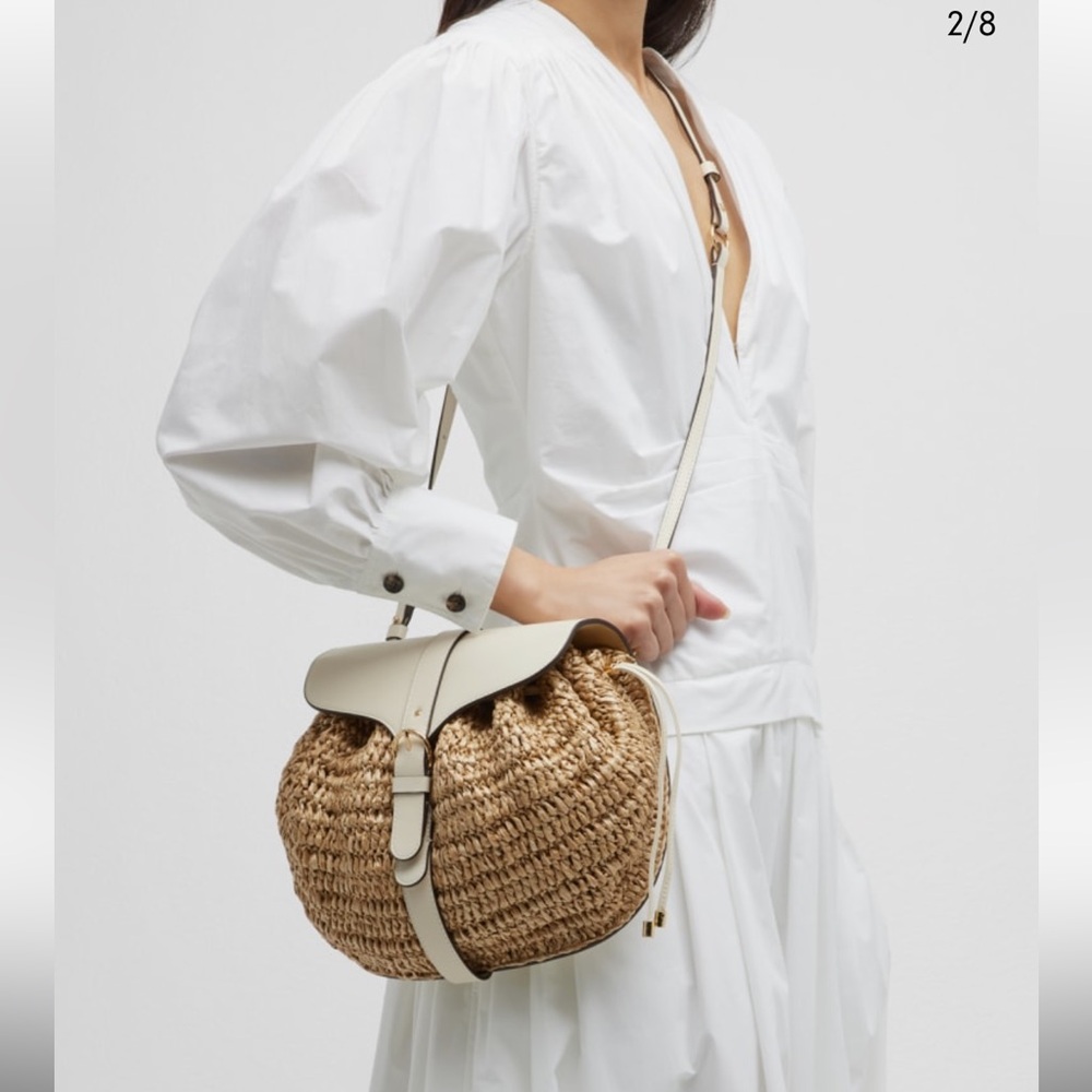 Ulla Johnson Paloma Ruched Convertible bag - Picture 4 of 10